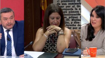 Chema Crespo, Pilar Rodríguez Losantos y Leire Díez Chema Crespo, Pilar Rodríguez Losantos y Leire Díez
