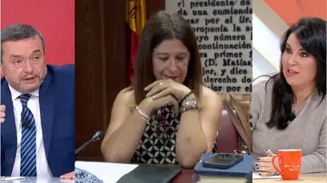 Chema Crespo, Pilar Rodríguez Losantos y Leire Díez Chema Crespo, Pilar Rodríguez Losantos y Leire Díez