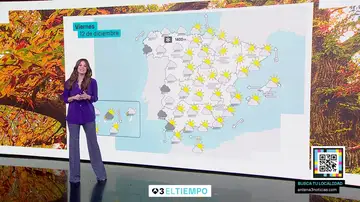 Mercedes Martín y la previsión del viernes 12 de diciembre Mercedes Martín y la previsión del viernes 12 de diciembre