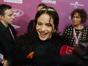Rosal&iacute;a llega a una gala de premios