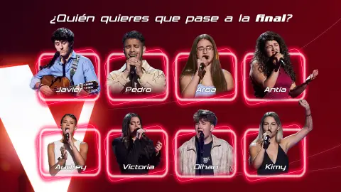 Tu voto decide qué cuatro talents estarán en la final de La Voz 2025 Tu voto decide qué cuatro talents estarán en la final de La Voz 2025