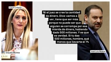 Conversación entre Ábalos y Claudia Montes Conversación entre Ábalos y Claudia Montes