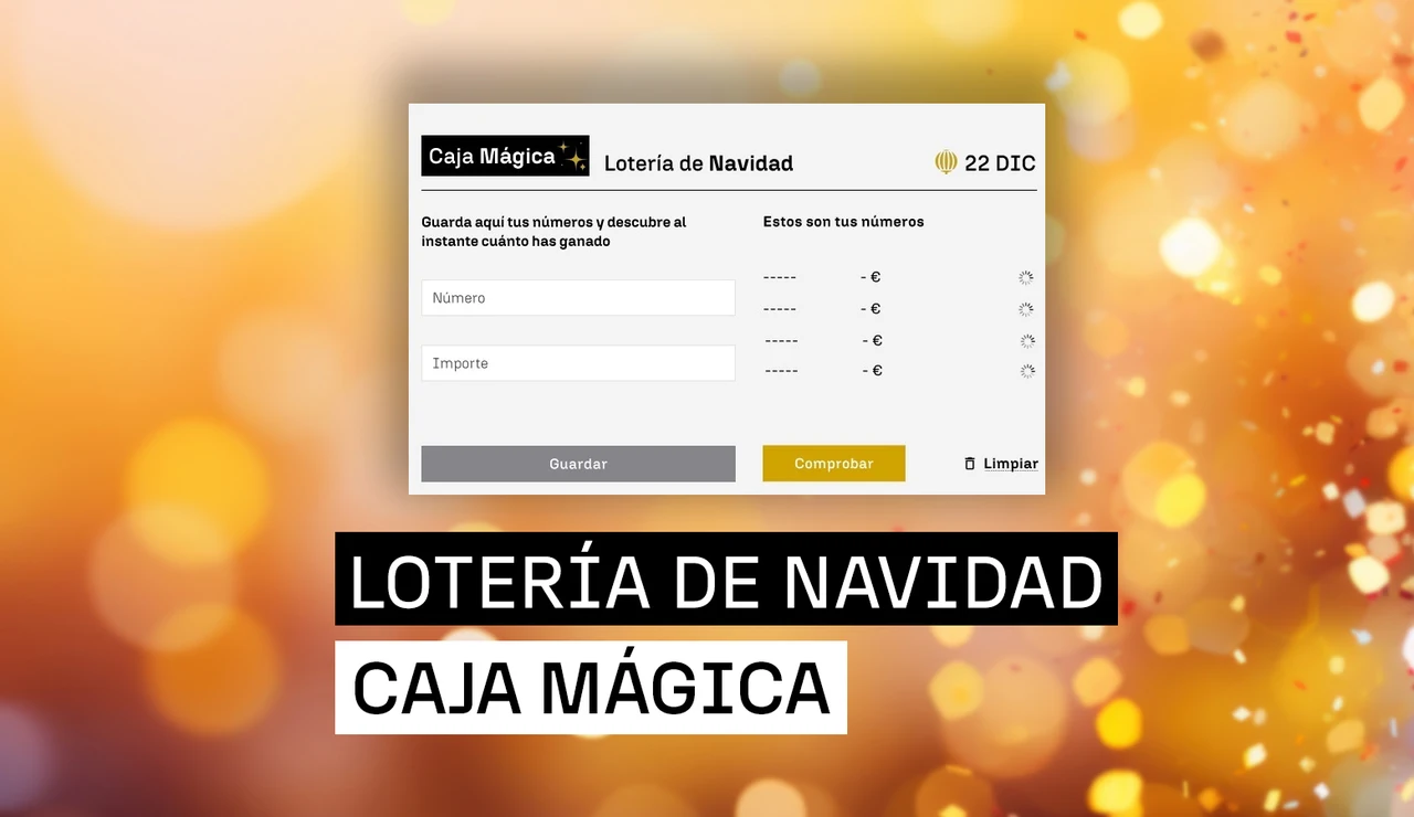 Caja Mágica de la Lotería de Navidad