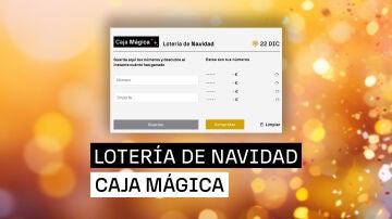 Caja M&aacute;gica de la Loter&iacute;a de Navidad