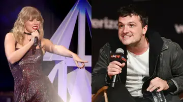 Taylor Swift y Josh Hutcherson Taylor Swift y Josh Hutcherson