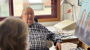 Eulogio Tordesillas comparte piso a los 80 a&ntilde;os