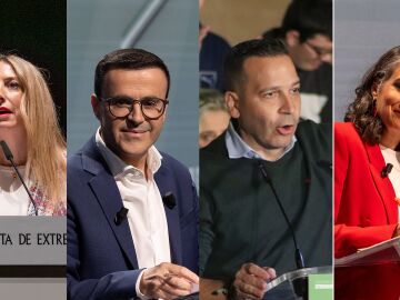 Los candidatos de las elecciones de Extremadura