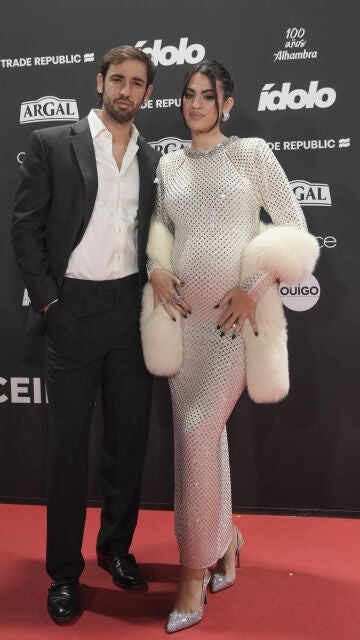 Marta Lozano y Lorenzo Remohi en los Premios Ídolo 2025