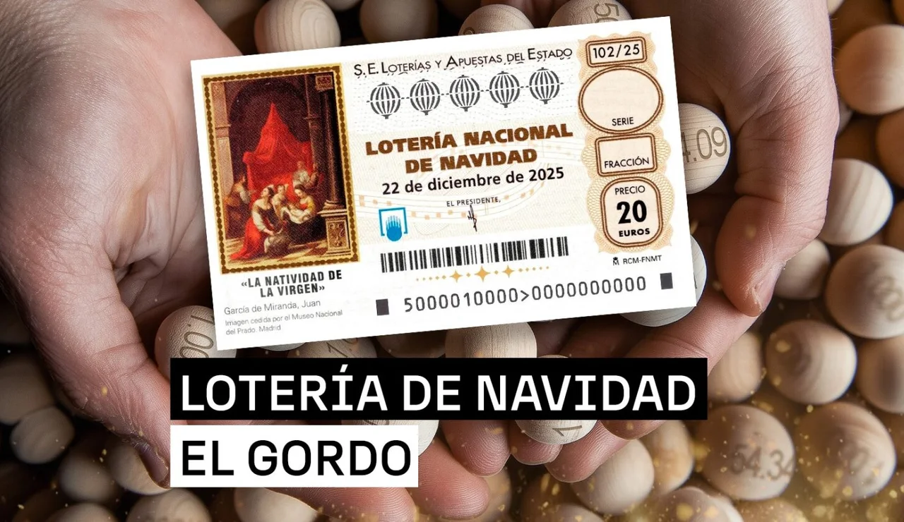 Este es el motivo por el que se llama Gordo al primer premio de la Lotería de Navidad