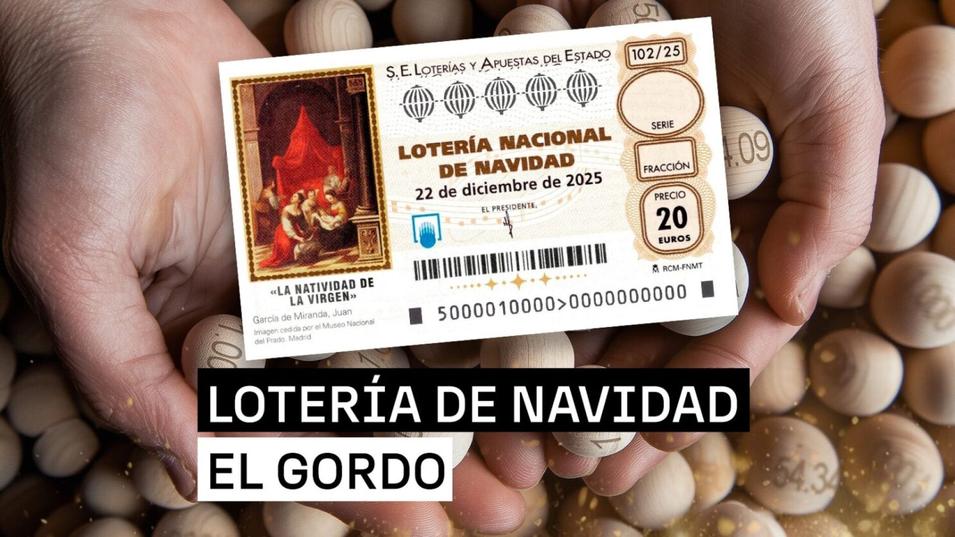 Este es el motivo por el que se llama Gordo al primer premio de la Loter&iacute;a de Navidad