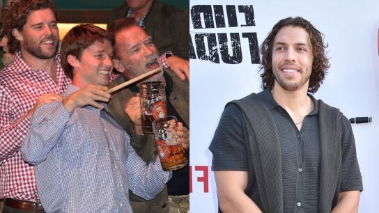 Arnold Schwarzenegger hijos Patrick, Christopher y Joseph&nbsp;Baena