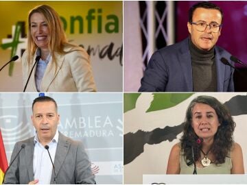 Candidatos de las elecciones de Extremadura 2025
