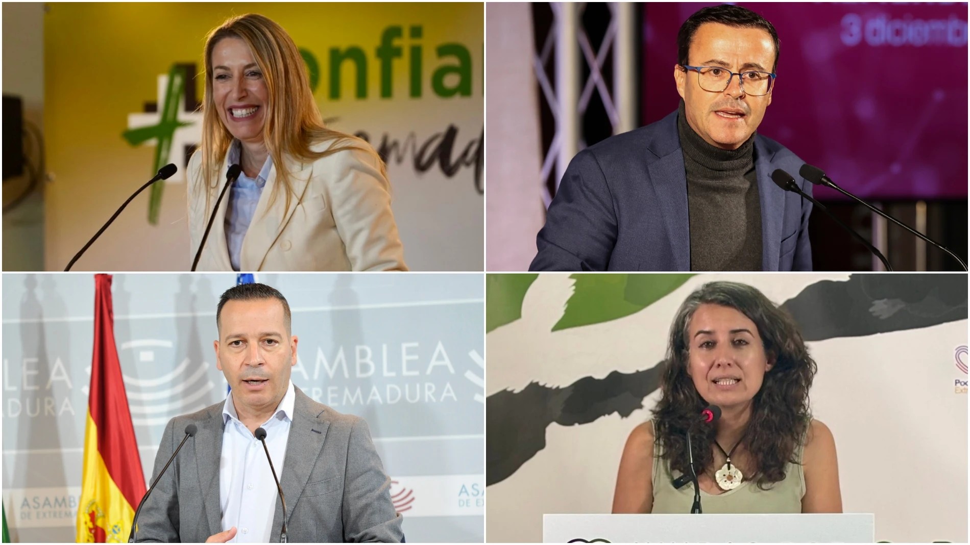 Candidatos de las elecciones de Extremadura 2025 Candidatos de las elecciones de Extremadura 2025