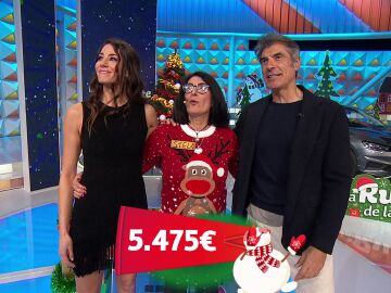 Stela se lleva 5.475 euros y un superregalo navide&ntilde;o en La ruleta de la suerte