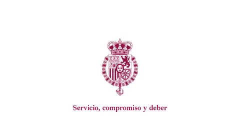 El escudo de la Casa Real en la felicitación navideña de 2025 El escudo de la Casa Real en la felicitación navideña de 2025
