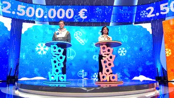 El bote de Pasapalabra llega a 2.500.000 euros: así sueñan Manu y Rosa con el premio El bote de Pasapalabra llega a 2.500.000 euros: así sueñan Manu y Rosa con el premio