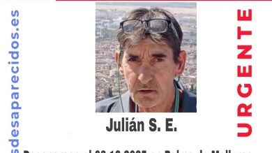 Buscan a Julián, un hombre de 60 años desaparecido en Palma desde el 3 de diciembre