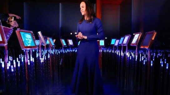 Mar&iacute;a Corina Machado asiste a la inauguraci&oacute;n de la exposici&oacute;n oficial del Premio Nobel de la Paz en Oslo