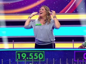 Ali, concursante de La ruleta de la suerte noche