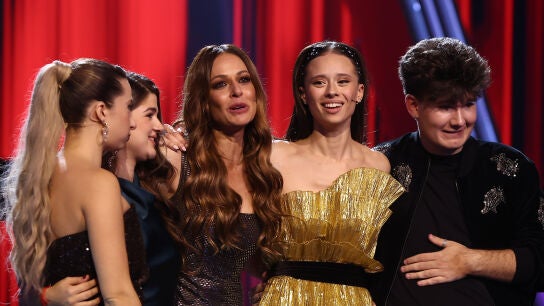 Oihan, Kimy, Audrey y Ant&iacute;a, finalistas de La Voz 2025