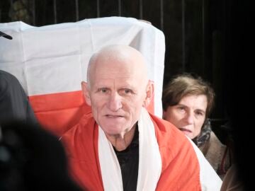Imagen del activista bielorruso, Ales Biliastski, premio Nobel de la Paz 