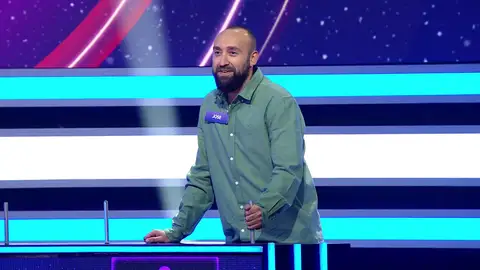 Jose, concursante de La ruleta de la suerte noche Jose, concursante de La ruleta de la suerte noche