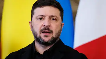 Imagen del presidente de Ucrania, Volodímir Zelenski Imagen del presidente de Ucrania, Volodímir Zelenski