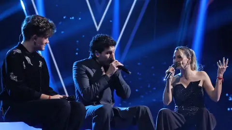 Complicidad y energía: Yatra canta con Oihan y Kimy ‘Pareja del año’ en un número inolvidable Complicidad y energía: Yatra canta con Oihan y Kimy ‘Pareja del año’ en un número inolvidable