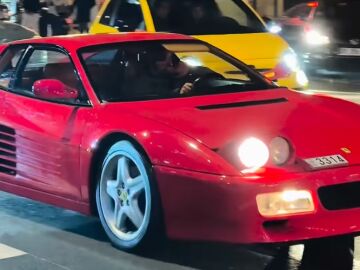 Fernando Alonso con el Ferrari 512 TR