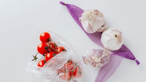 Tomate cherry y ajo