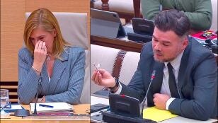 Salom&eacute; Pradas y Gabrial Rufi&aacute;n, en la comisi&oacute;n de la DANA