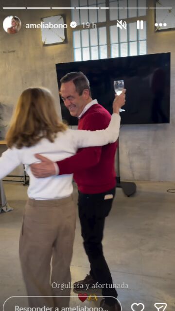 José Bono y Ana Rodríguez Mosquera en una celebración