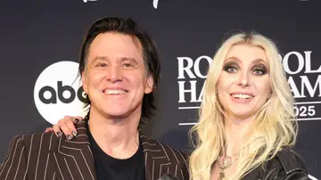 Jim Carrey y Taylor Momsen Jim Carrey y Taylor Momsen