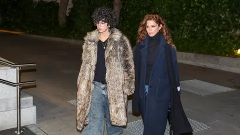 Juana Acosta y su hija, Lola Juana Acosta y su hija, Lola