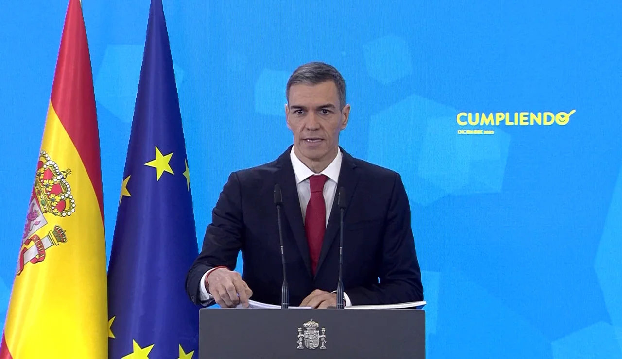 Sánchez hace balance del año político