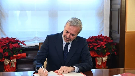 El presidente de Aragón, Jorge Azcón El presidente de Aragón, Jorge Azcón