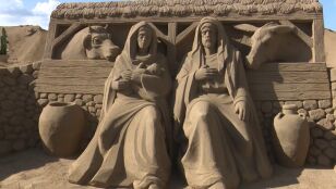 El Bel&eacute;n de Arena de Las Canteras cumple 20 a&ntilde;os