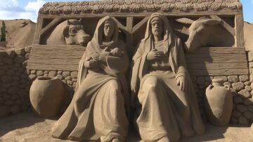 El Bel&eacute;n de Arena de Las Canteras cumple 20 a&ntilde;os