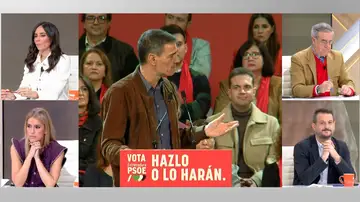 Los tertulianos de "Espejo Público" responden a las críticas de Pedro Sánchez Los tertulianos de "Espejo Público" responden a las críticas de Pedro Sánchez