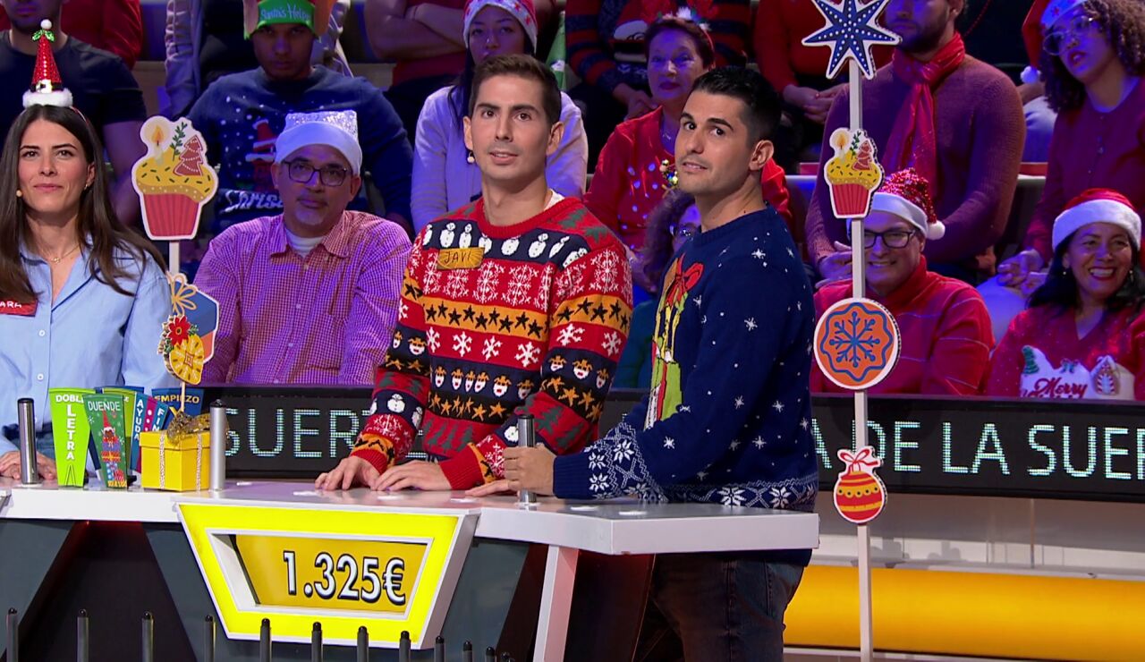 Kiko y Javi hacen un superpanel de 1.325 eurazos