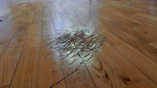 Parquet estropeado
