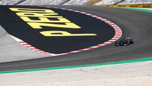 Lewis Hamilton en el Autodromo Internacional do Algarve