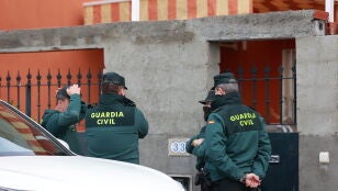 La Guardia Civil en el lugar de los hechos