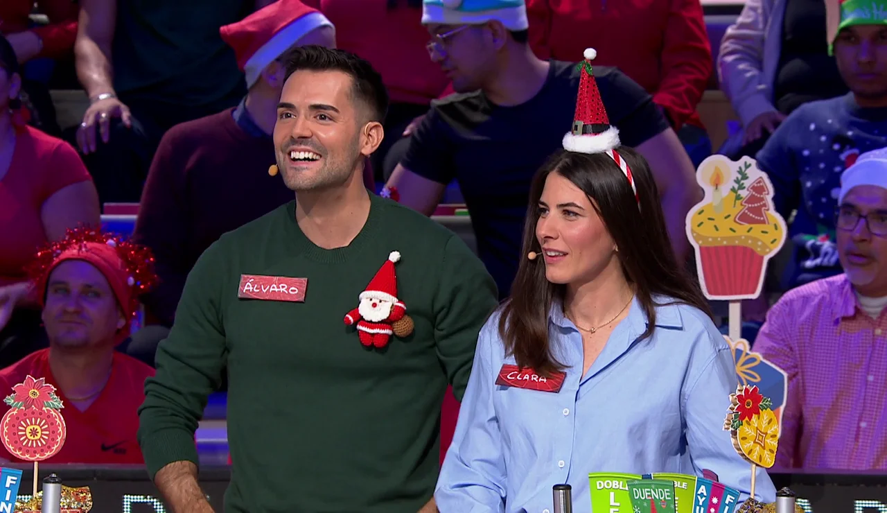 Los nervios de Clara y la seguridad de Álvaro les hacen ganar 900 euros