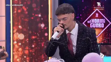 ¡Menudo regalo! Abraham Mateo canta en directo en El Hormiguero ¡Menudo regalo! Abraham Mateo canta en directo en El Hormiguero