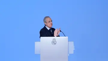 Florentino Pérez, en un acto con el Real Madrid Florentino Pérez, en un acto con el Real Madrid