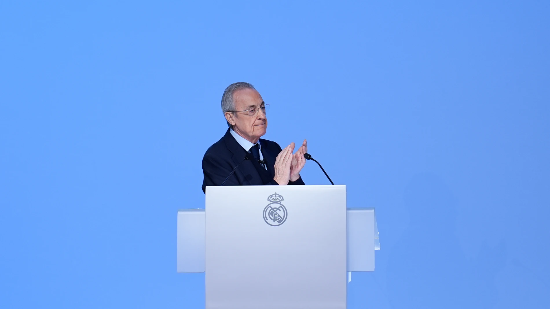 Florentino Pérez, en un acto con el Real Madrid Florentino Pérez, en un acto con el Real Madrid