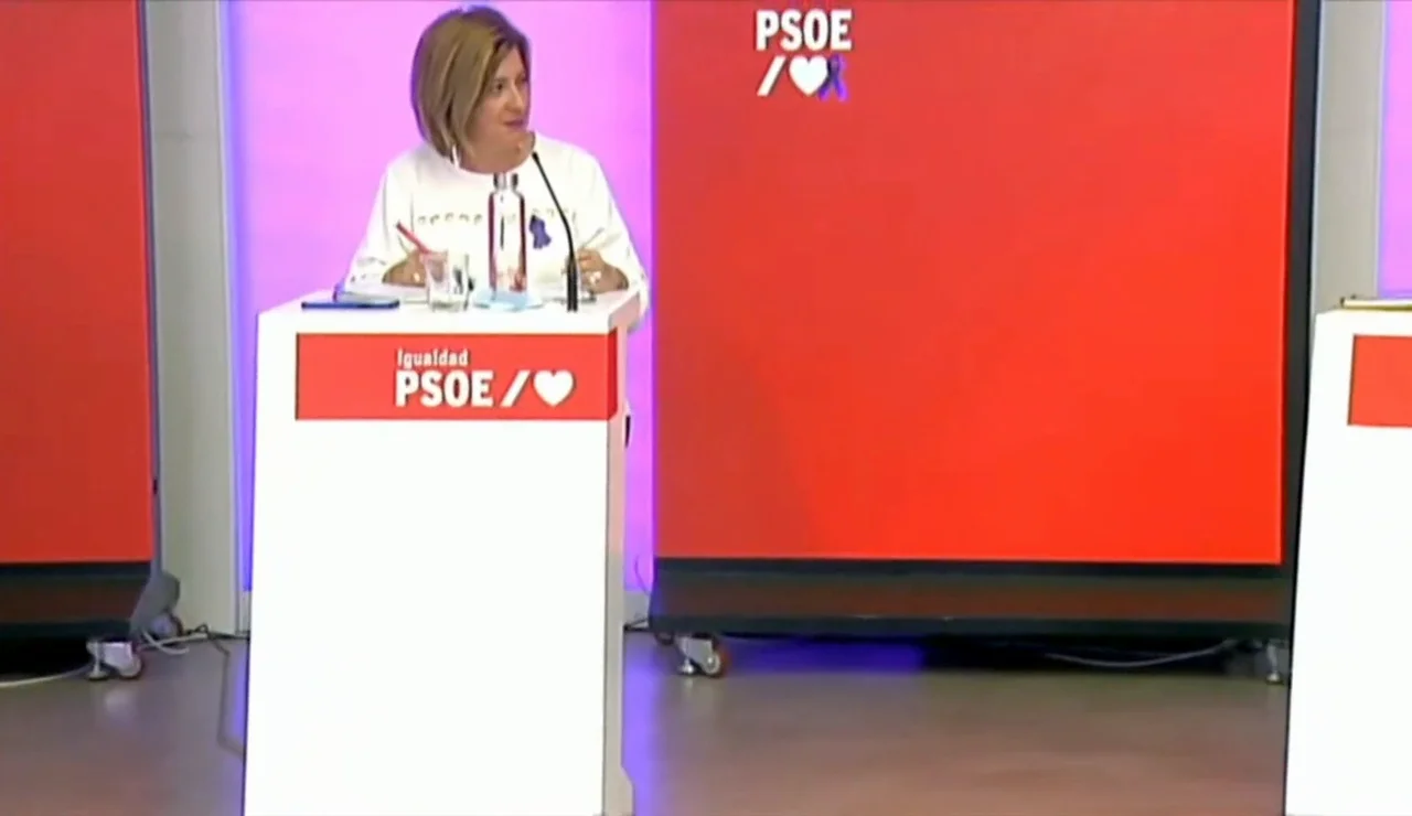 Leire Díez en el debate