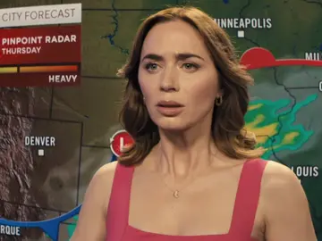 Emily Blunt en El día de la revelación Emily Blunt en El día de la revelación