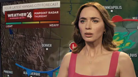 Emily Blunt en El día de la revelación Emily Blunt en El día de la revelación